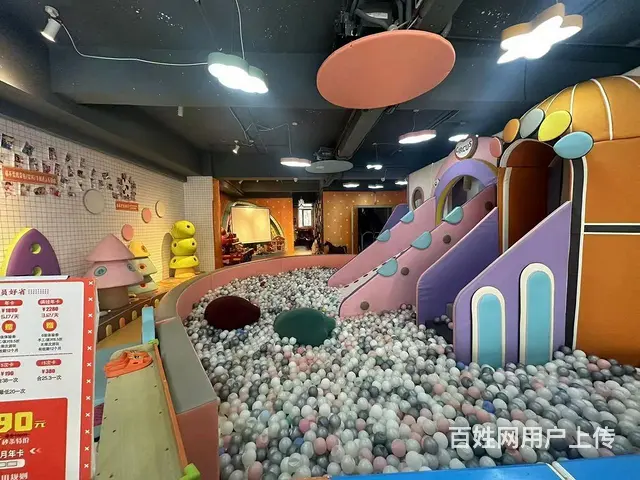(旺铺猫)：邹城室内淘气堡儿童游乐园转让(可空转) - 图片 2