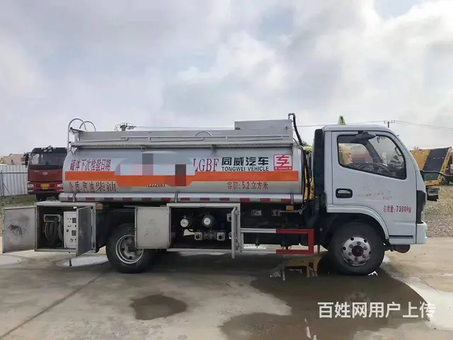 个人出售国五东风多利卡满载五吨油罐车 手续齐全 - 图片 2
