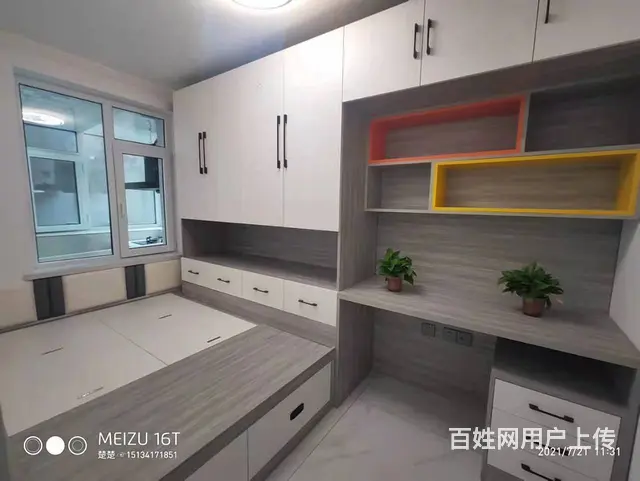 龙江街道龙江北里2楼56平南北通精装地暖带家具拎包即住！ - 图片 5