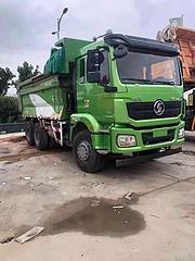 忻州二手德龙自卸车 5米6大箱 后八轮 国五