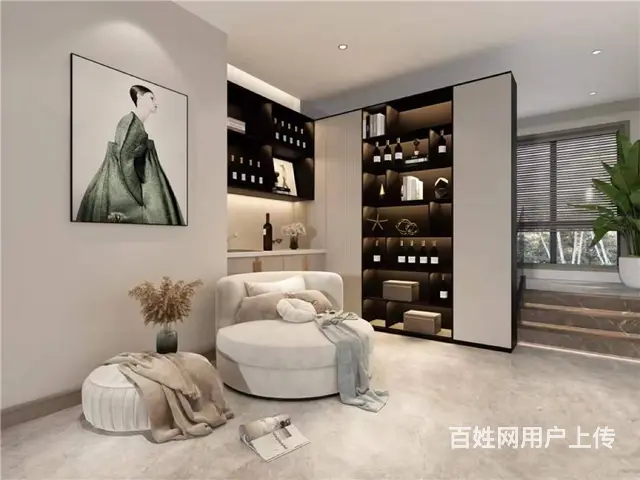 龙湖香缇漫步460平米别墅装修-美式轻奢风 - 图片 9