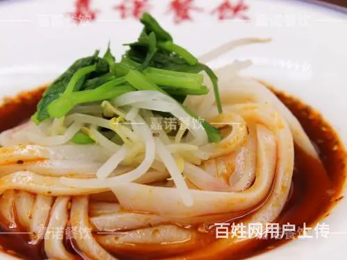 陕西小吃凉皮培训 学凉皮热米皮辣椒油做法 - 图片 3