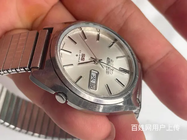 日本精工“双SS”全自动机械表，23钻的。直径36 - 图片 3