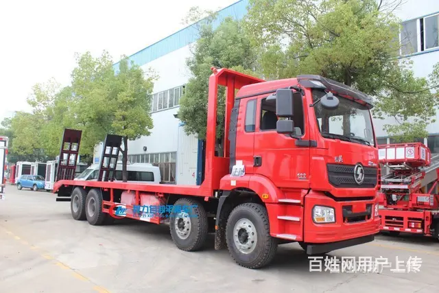 拉45吨及以上平板车 平板拖车 载重能力强 - 图片 1