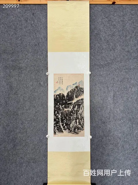 黄宾虹，68✖️33，纸本 - 图片 1