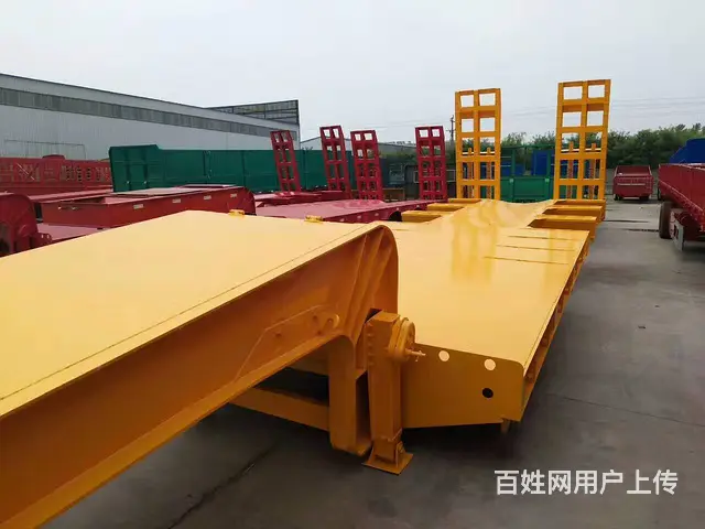 常年订做10.5米-13米挖掘机运输车 - 图片 12