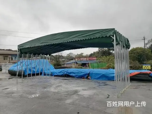 雨棚遮阳蓬 停车蓬 伸缩蓬 推拉篷 - 图片 9