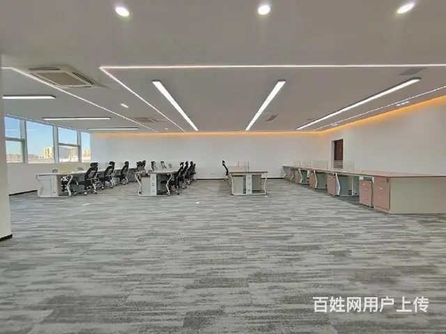 免中介费纯写字楼大工位区地铁492平精装修全套新家具拎包办公 - 图片 2