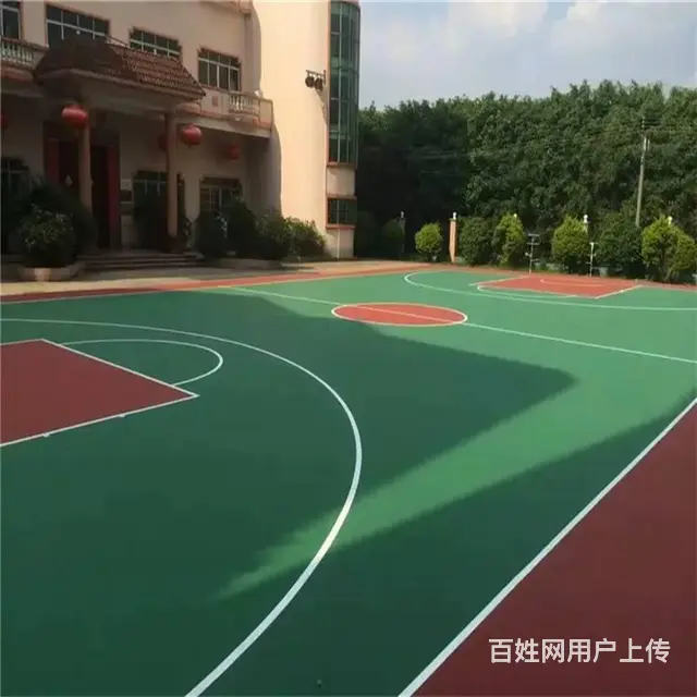 泰安篮球场建设-肥城硅pu篮球场翻新-各类球场 - 图片 1
