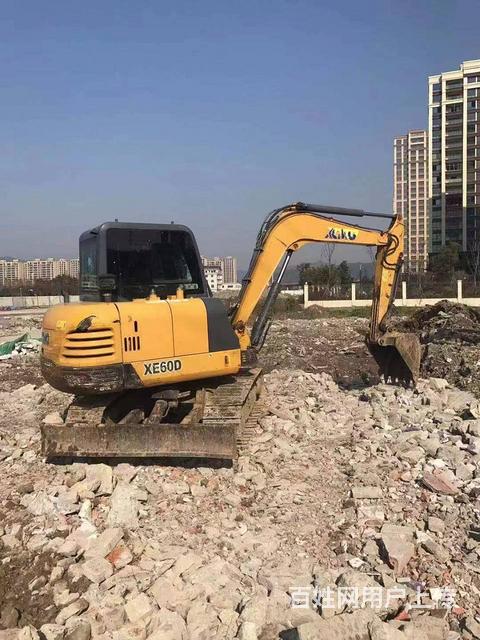 急售二手挖掘机纯土方徐工60  质保一年 手续齐全的图片