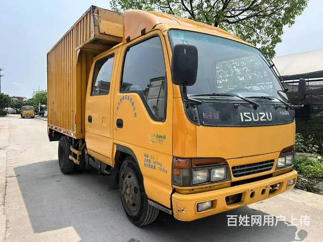 精品2010年7月五十铃双排双轮2米7厢式货车 - 图片 2