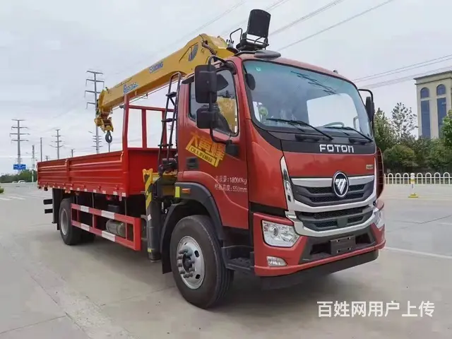 东风后八轮解放前四后八8吨-14吨随车吊 - 图片 5