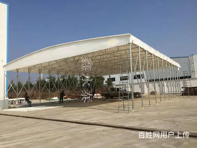 【量大从优】自贡市伸缩雨蓬，推拉大棚生产安装 - 图片 11