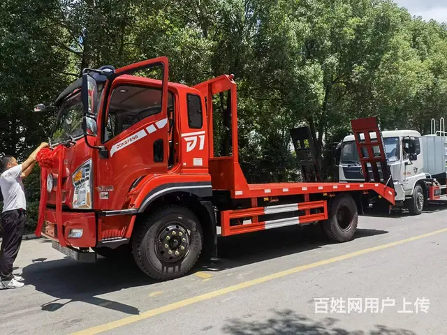 湘潭东风120挖机拖车 150挖机拖板车实惠厂家 - 图片 1