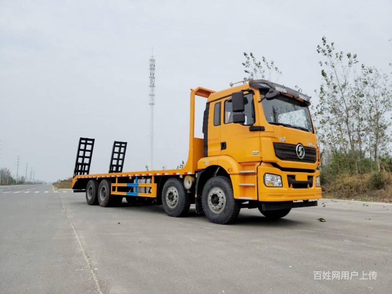 武威陕汽德龙前四后八平板车 平板运输车 厂家直销