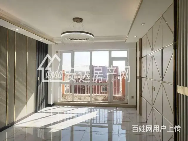 安达才媛  河畔花园，93平米大明厅，义校学区 - 图片 1