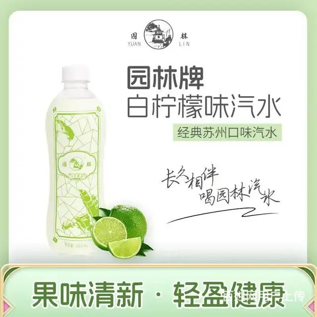 园林牌橙味汽水经典苏州口味汽水童年味道 - 图片 4