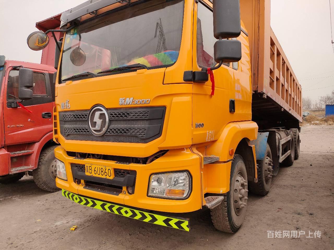 18年8月德龙新m3000前四后八自卸车300马力