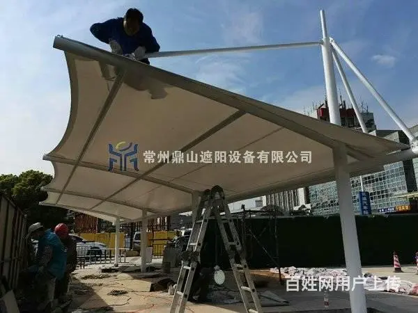 溧阳膜结构公司生产膜结构建筑膜结构雨棚 景观膜结构 - 图片 4
