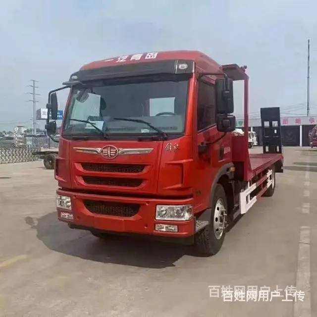 国六解放龙V黄牌单桥挖机拖车 挖机板车 年底优惠 - 图片 7