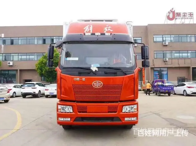南充 国六解放箱长6.8米冷藏车 冷链运输车厂家直销 - 图片 5
