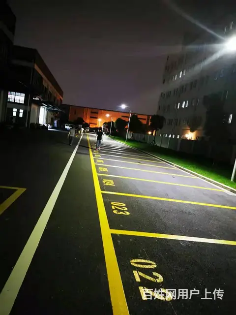 苏州吴江车间划线  厂区车位划线  相城沥青改色 - 图片