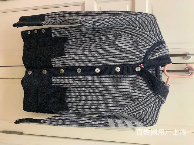 Thom browne汤姆.布朗羊毛连帽休闲外套 - 图片 1