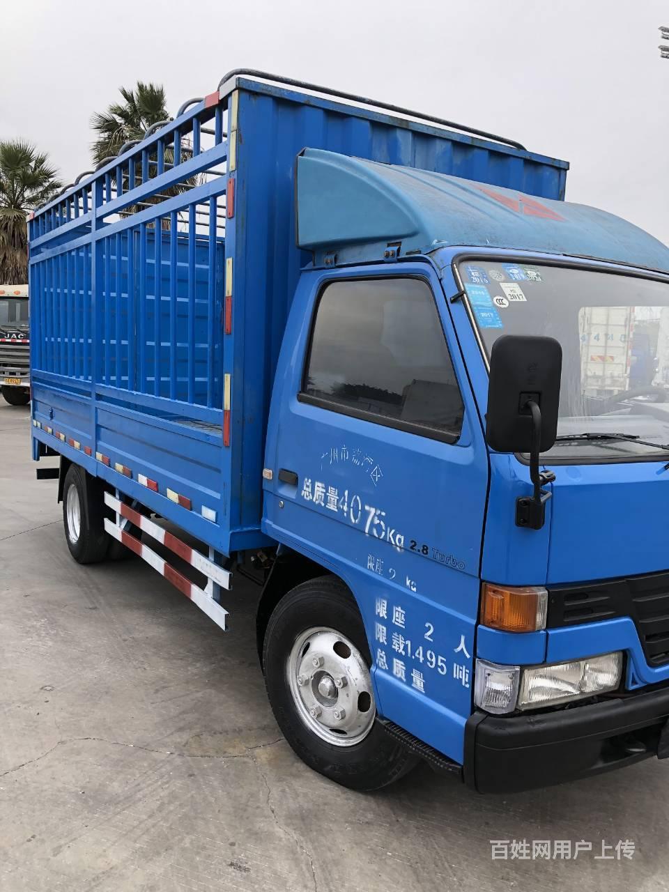 广州江铃顺达仓栏货车 国3车 已年审