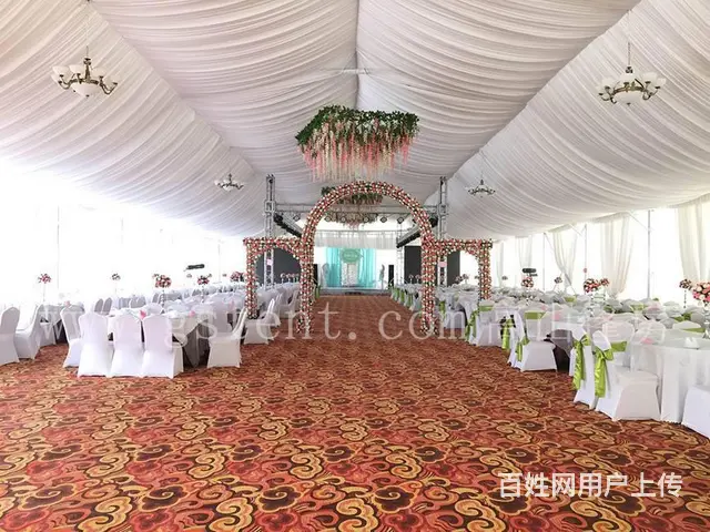 婚庆酒席篷房 大型活动喜篷 设计新颖 款式多样 - 图片 1