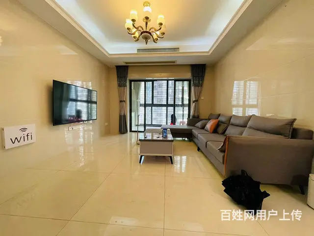 万象城 火车站 小区 电梯 朝南 3房2卫 出租 - 图片 1