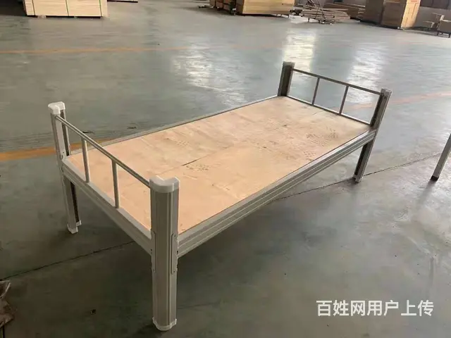 单人床上下铺双层床厂家铁艺工厂员工双人铁架床学生 - 图片