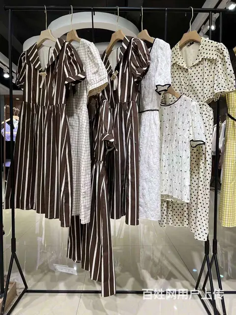 秋熠2023夏品牌折扣女装一二线品牌撤柜剪标库存直 - 图片 7