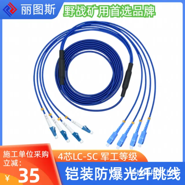 丽图斯LANDZONE1/2芯室外成品皮线光缆光纤跳线 - 图片 6