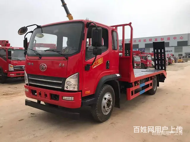 短轴距大马力挖机拖车平板车 欢迎来电咨询 - 图片 10