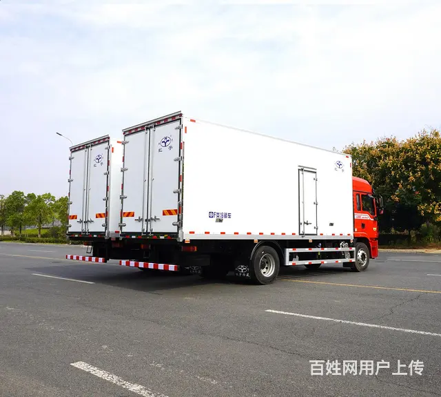 6米8鲜果蔬菜冷藏车 陕汽德龙冷饮鲜奶冷藏运输车 - 图片 7