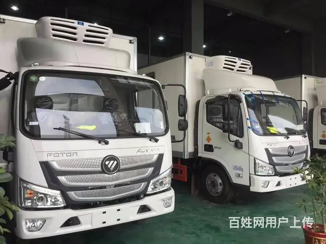 福田欧马可康机130 蓝牌4.2米保鲜冷藏车现车 - 图片 9