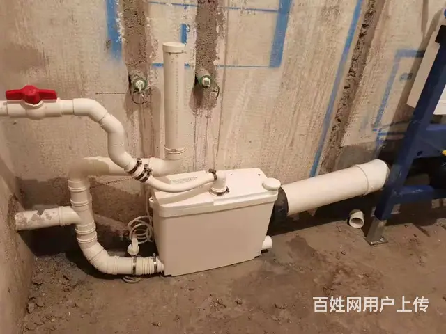 六安SFA污水提升泵洋房别墅地下室卫生间排水改造 - 图片 1