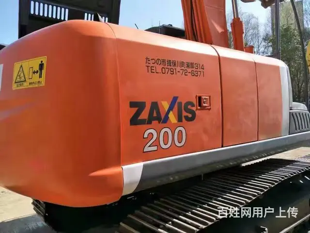 常州二手挖掘机市场:二手日立200挖掘机今日报价 - 图片 2