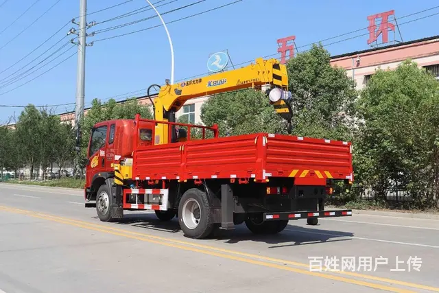 国六山区专用包上户 重汽短轴8吨随车吊便宜卖可分期 - 图片 5