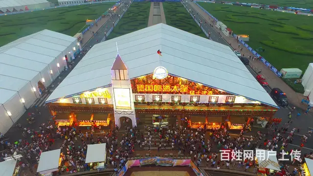 啤酒节篷房租赁 大型美食节大棚 户外铝合金帐篷搭建 - 图片 4