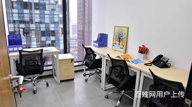 价格低）联合办公室仅400元/位，包水电空调网络，工商地址托 - 图片 5