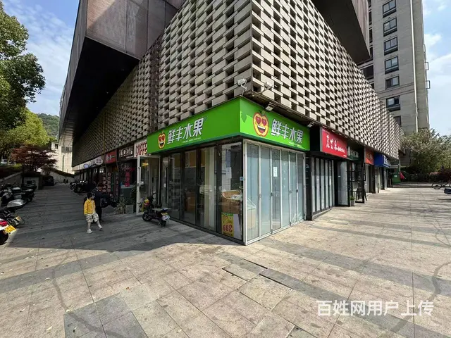 房东出租留下杨梅山路栖岚院一期转角商铺 - 图片 1