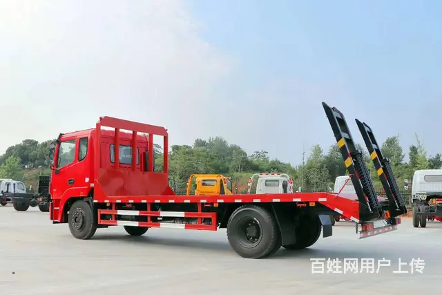 东风锦程六缸大马力 拖150 180挖机平板车价格 - 图片 7