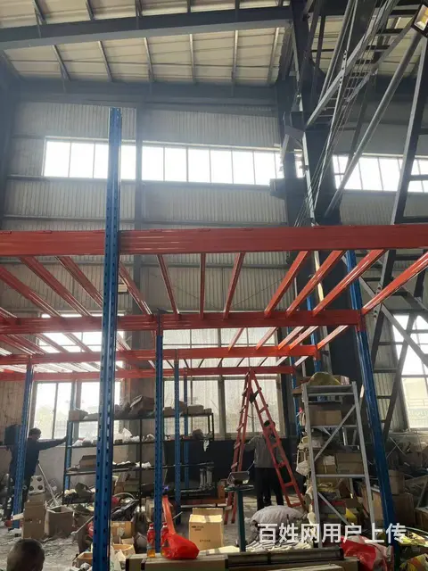 阁楼平台 货架阁楼  工厂库房阁楼大量出售 货架 - 图片 7