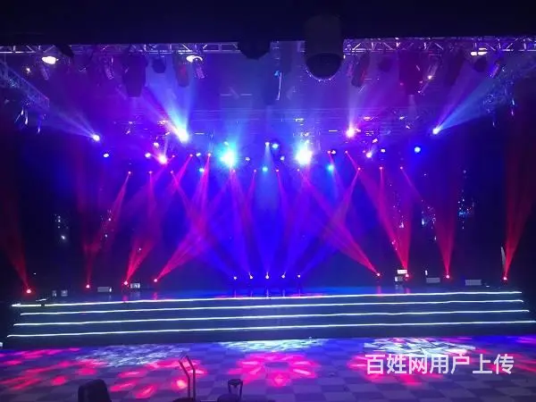 长沙背景板搭建 LED屏幕出租 长沙舞台桁架搭建 - 图片 1
