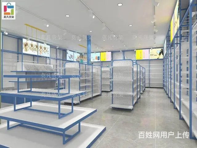 饰品店中岛柜陈列架工艺简单-莫凡货架实力厂家可定做 - 图片 1