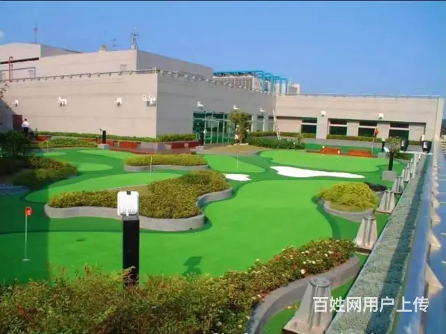 高尔夫嵌沙工程果岭 模拟人造施工果岭练习场 - 图片 6