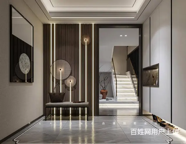 290㎡现代中式风格案例赏析 - 图片 1