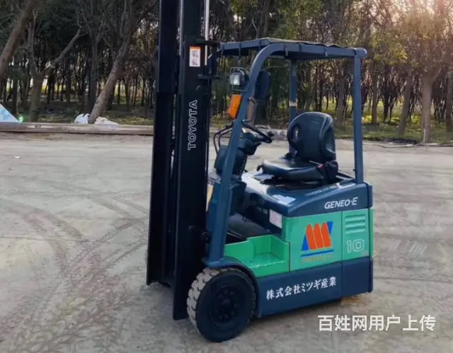 丰田1.5吨三支点电动叉车，进口精品二手叉车出售 - 图片 1