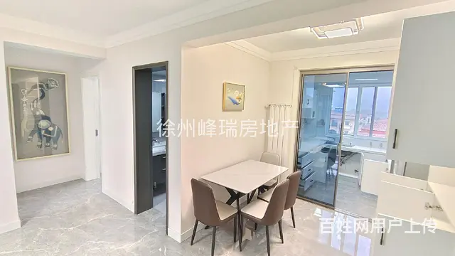 吾悦旁 精装电梯三室 家具家电齐全 带暖气 拎包即住 随时看 - 图片 7